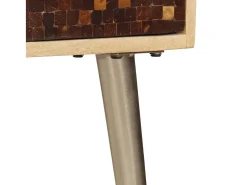 Aparador 120x30x75 cm madera maciza de mango