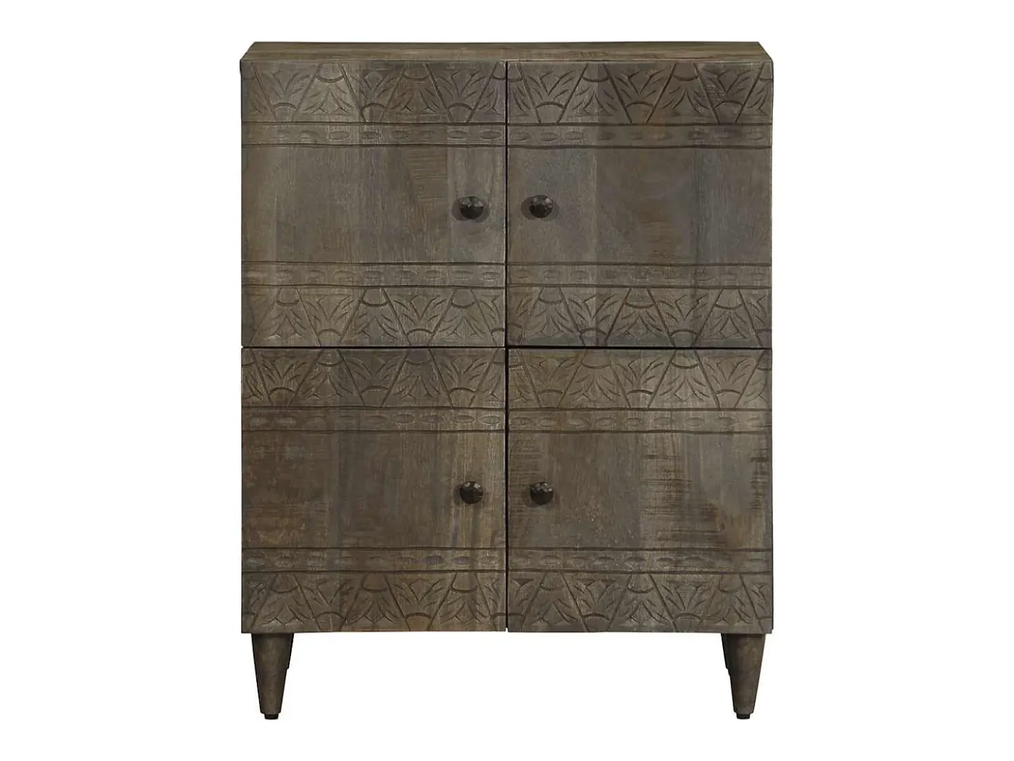 Aparador 60x33x75 cm Madera maciza de mango