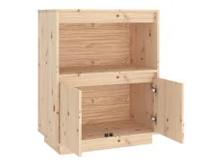 Aparador 60x34x75 cm Madera maciza de pino