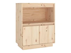 Aparador 60x34x75 cm Madera maciza de pino