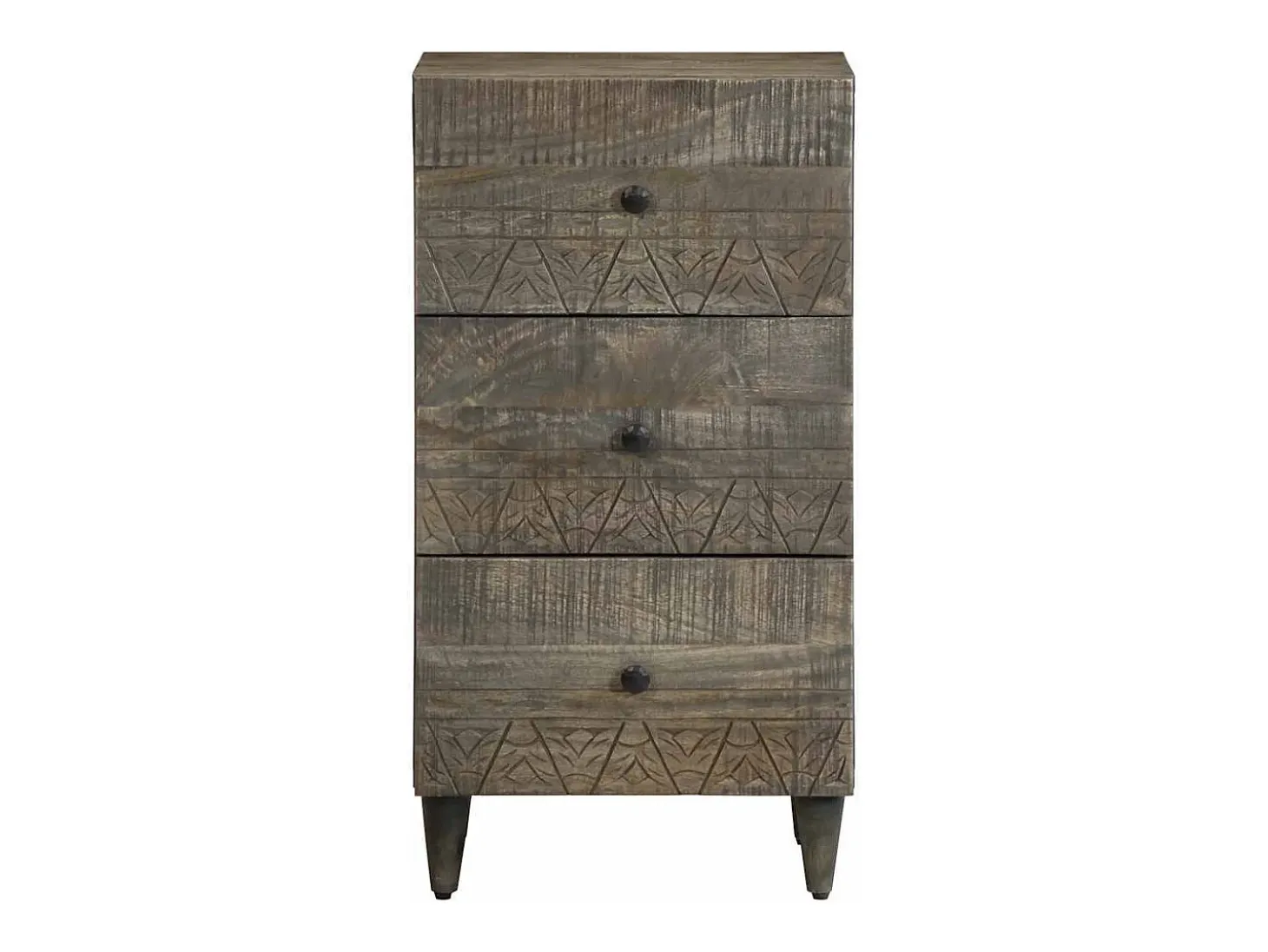 Aparador 40x33x75 cm madera maciza mango