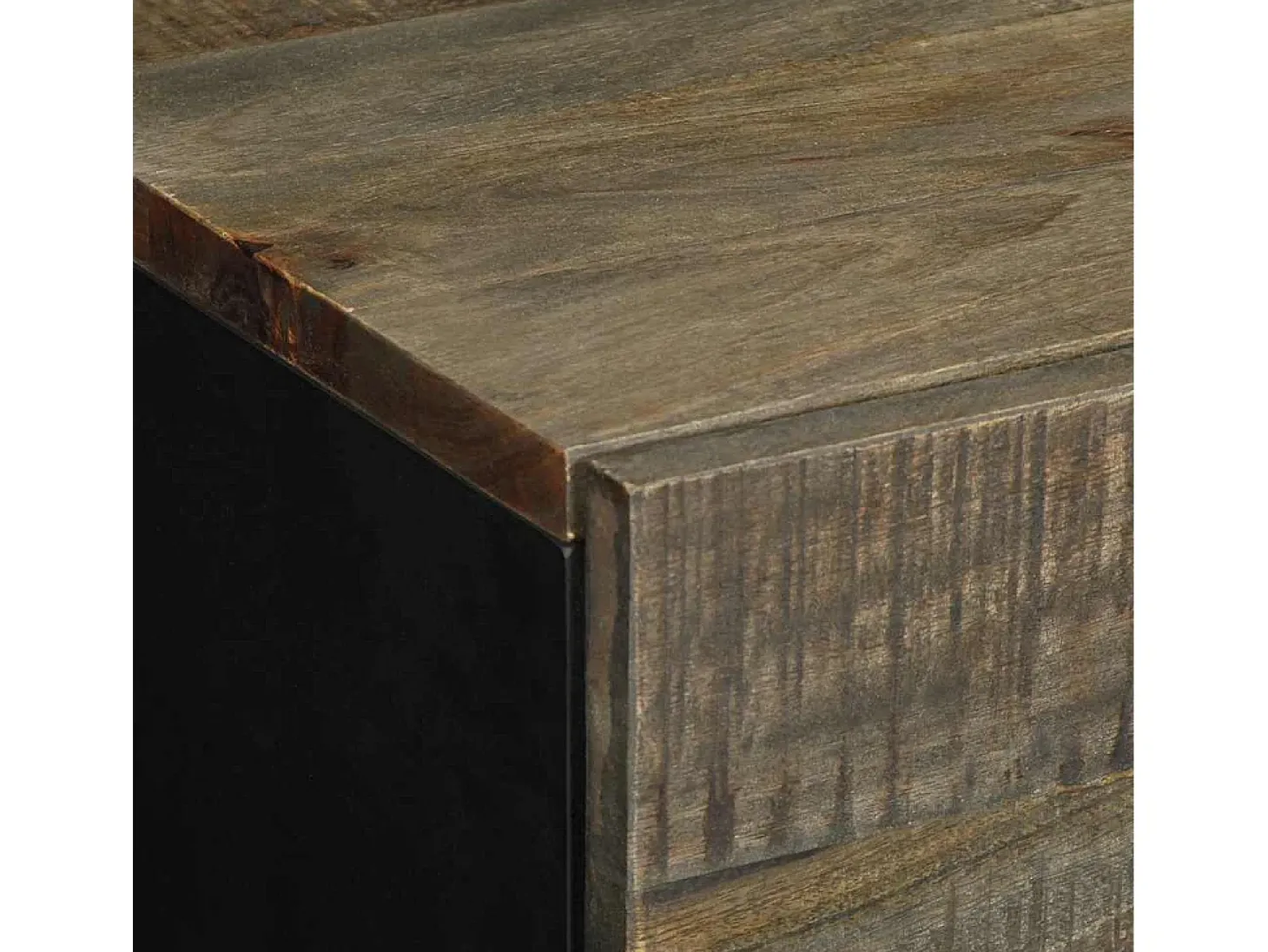 Aparador 40x33x75 cm madera maciza mango