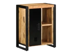 Aparador 55x35x70 cm madera maciza de mango crudo