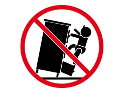 Aparador 55x30x75 cm madera maciza de mango