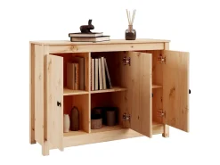 Aparador 100x35x74 cm Madera maciza de pino