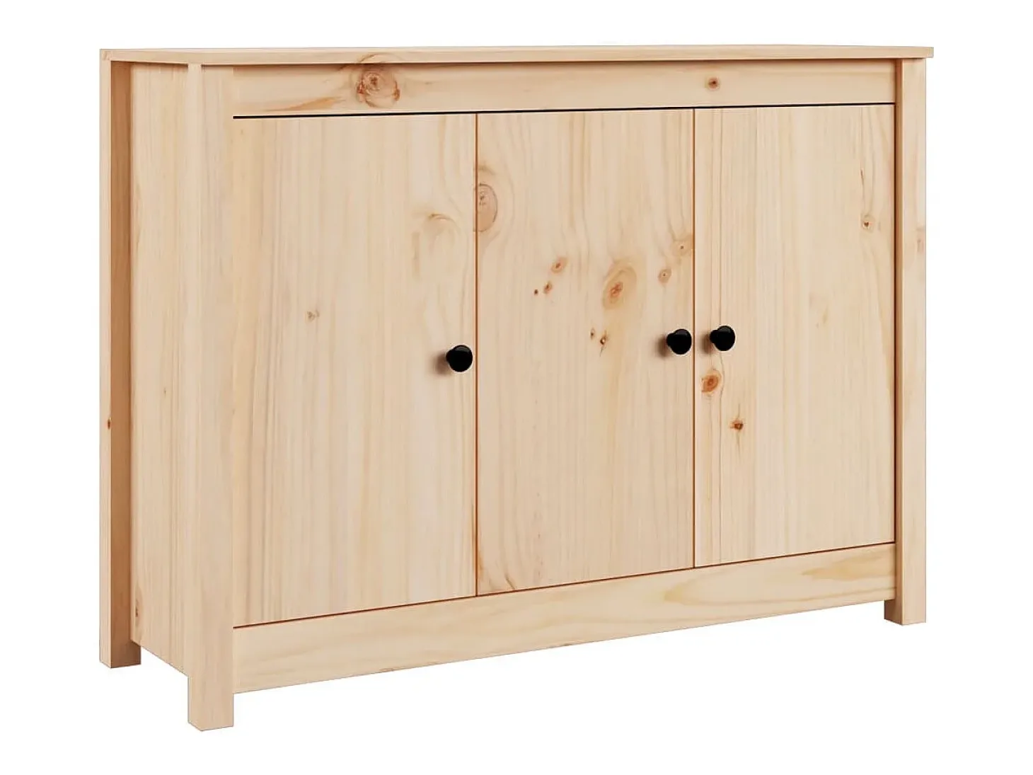 Aparador 100x35x74 cm Madera maciza de pino