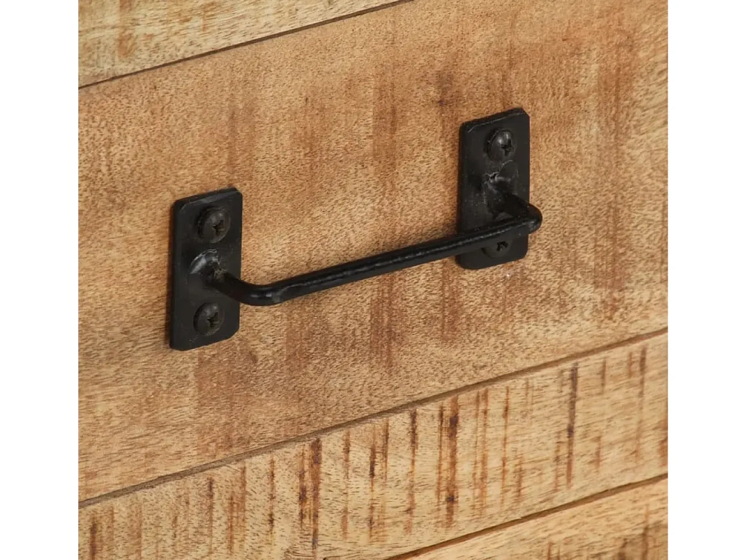 Aparador 100x31x60 cm Madera maciza de mango en bruto