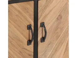 Aparador 120x30x75 cm Madera maciza de acacia