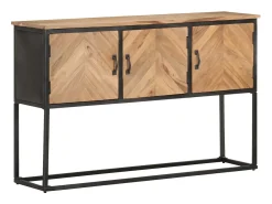 Aparador 120x30x75 cm Madera maciza de acacia