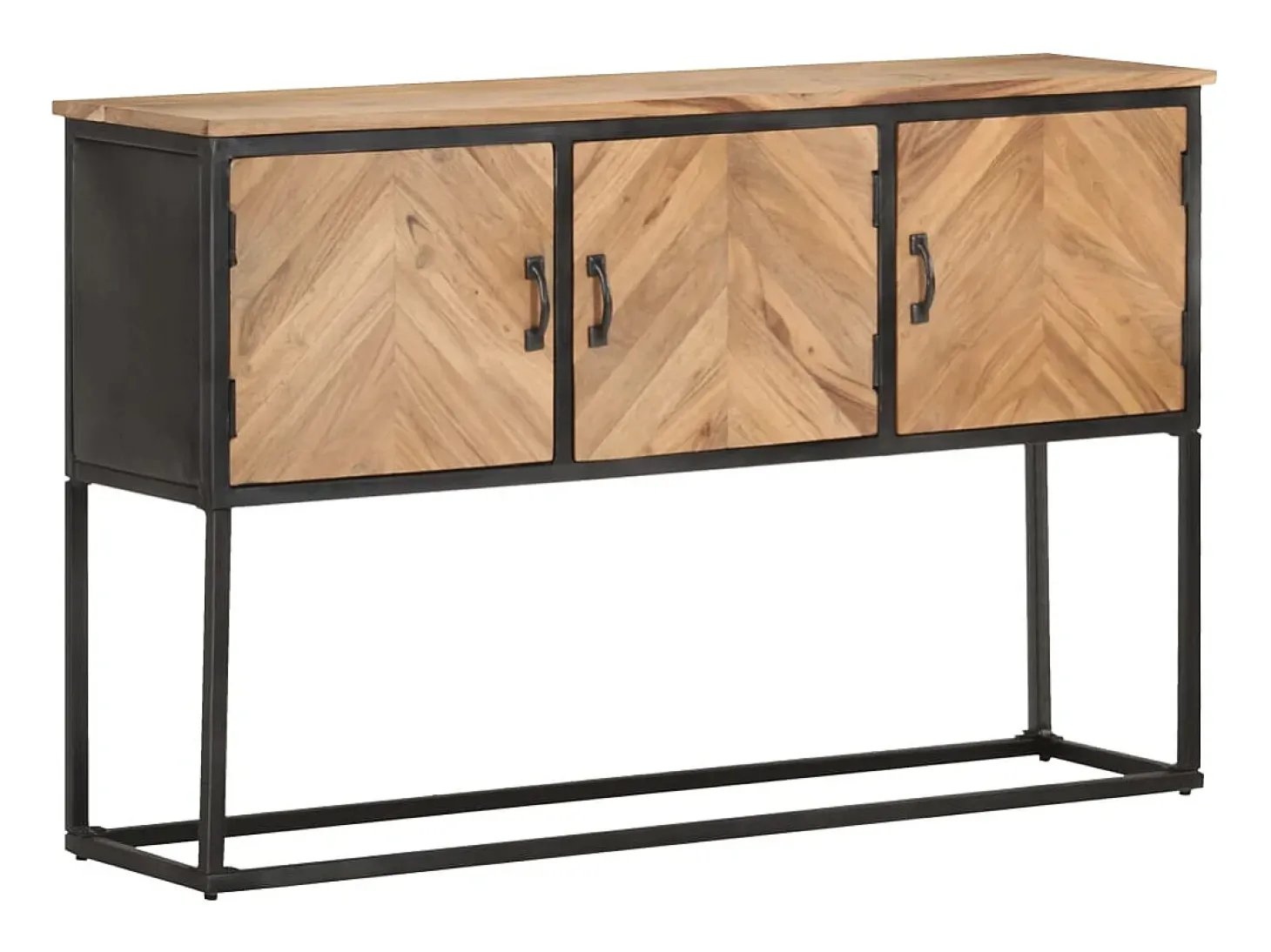 Aparador 120x30x75 cm Madera maciza de acacia