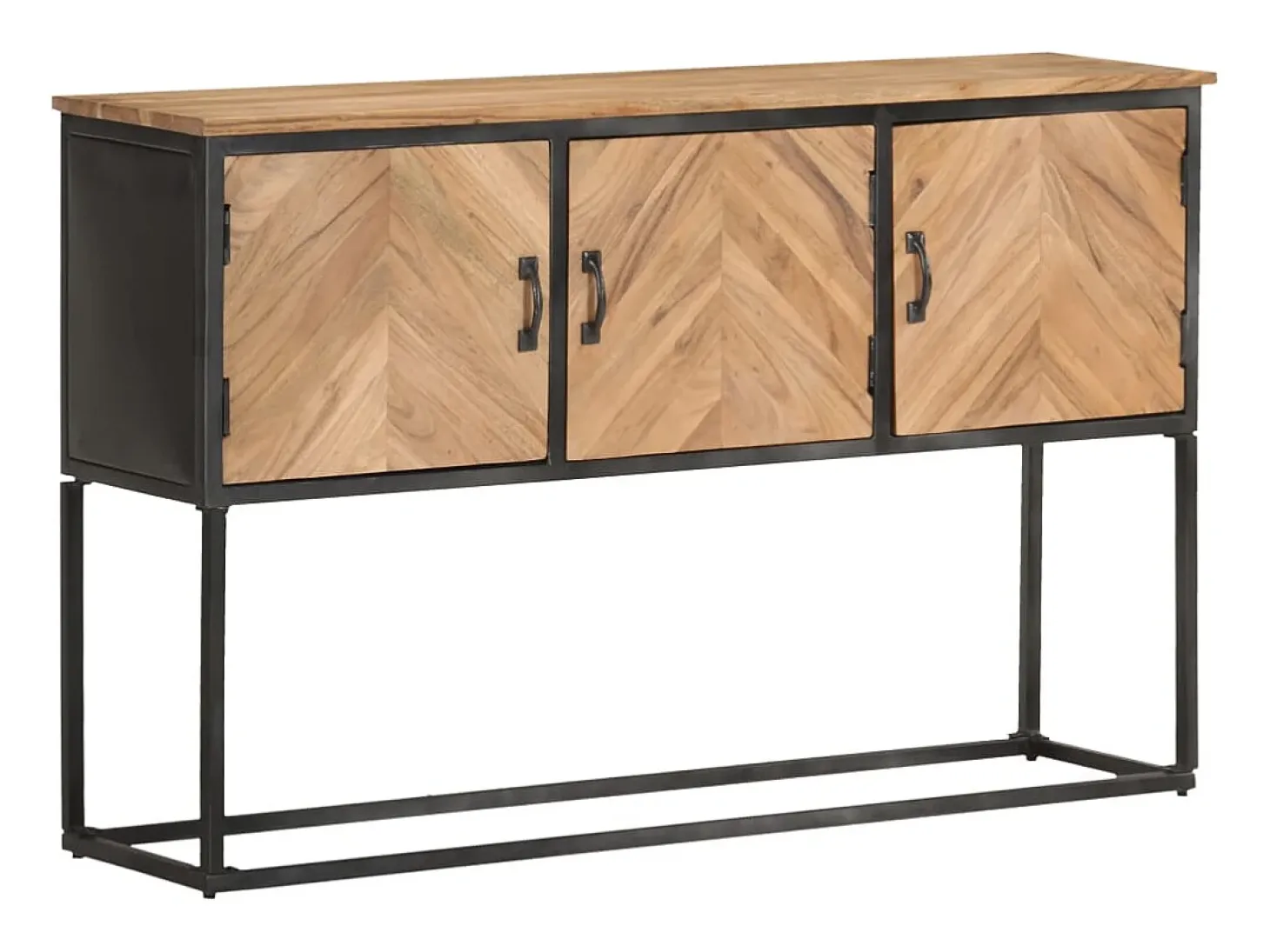 Aparador 120x30x75 cm Madera maciza de acacia