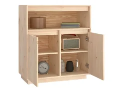 Aparador 70x34x80 cm Madera maciza de pino