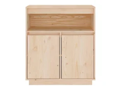 Aparador 70x34x80 cm Madera maciza de pino