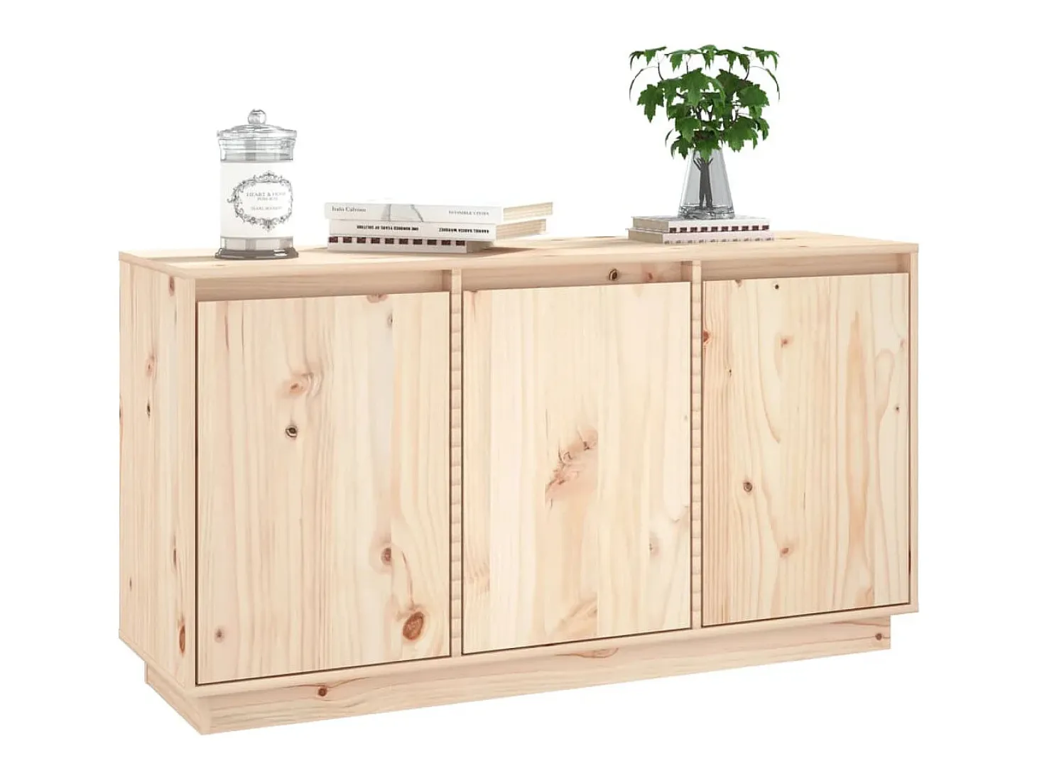 Aparador 111x34x60 cm Madera maciza de pino
