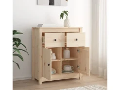 Aparador 70x35x80 cm pino macizo