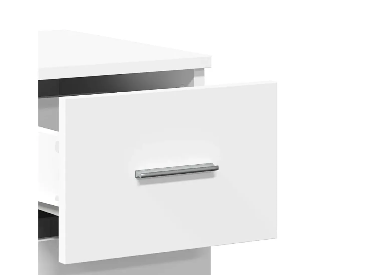Aparadores 2 piezas blanco 59x39x80 cm madera de ingeniería