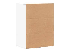 Aparadores 2 piezas blanco 59x39x80 cm madera de ingeniería