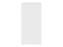 Aparadores 2 piezas blanco 79x38x80 cm madera de ingeniería