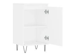Aparadores 2 piezas blanco 40x35x70 cm madera de ingeniería