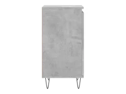 Aparadores 2 piezas gris hormigón 40x35x70 cm madera de ingeniería
