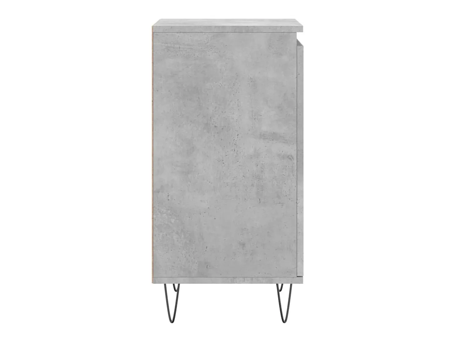 Aparadores 2 piezas gris hormigón 40x35x70 cm madera de ingeniería