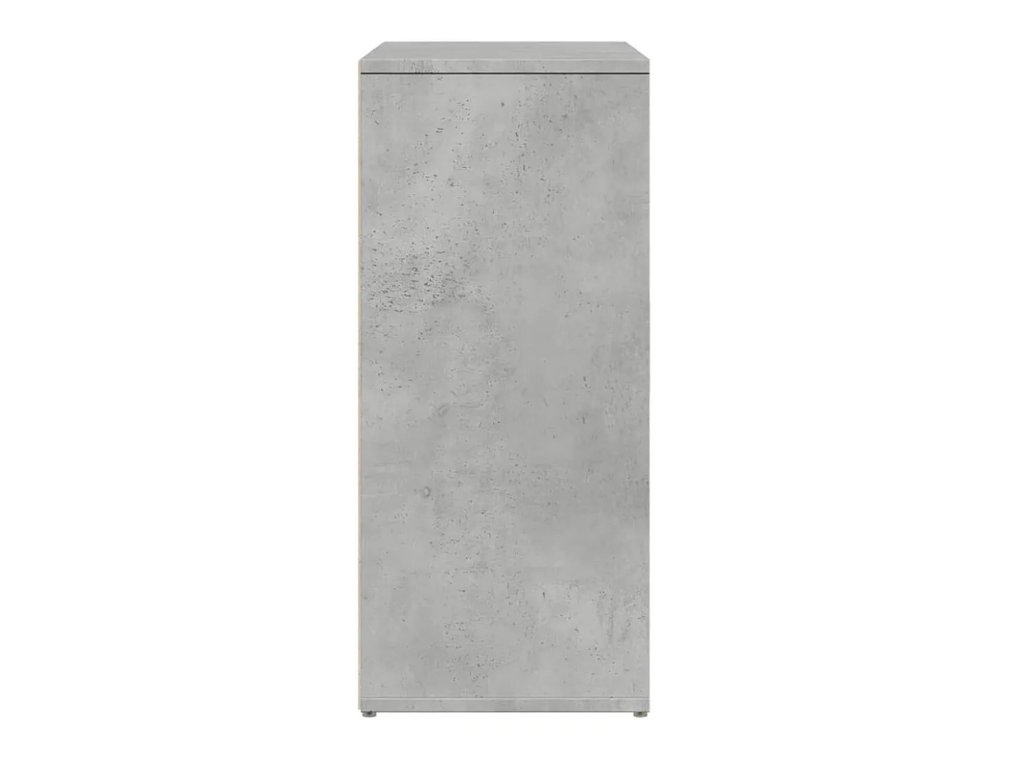Aparadores 2 piezas gris hormigón 60x31x70 cm madera de ingeniería