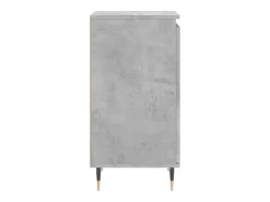Aparadores 2 piezas gris hormigón 40x35x70 cm madera de ingeniería