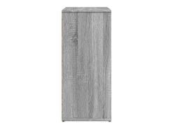 Aparadores 2 piezas gris sonoma 60x31x70 cm madera de ingeniería