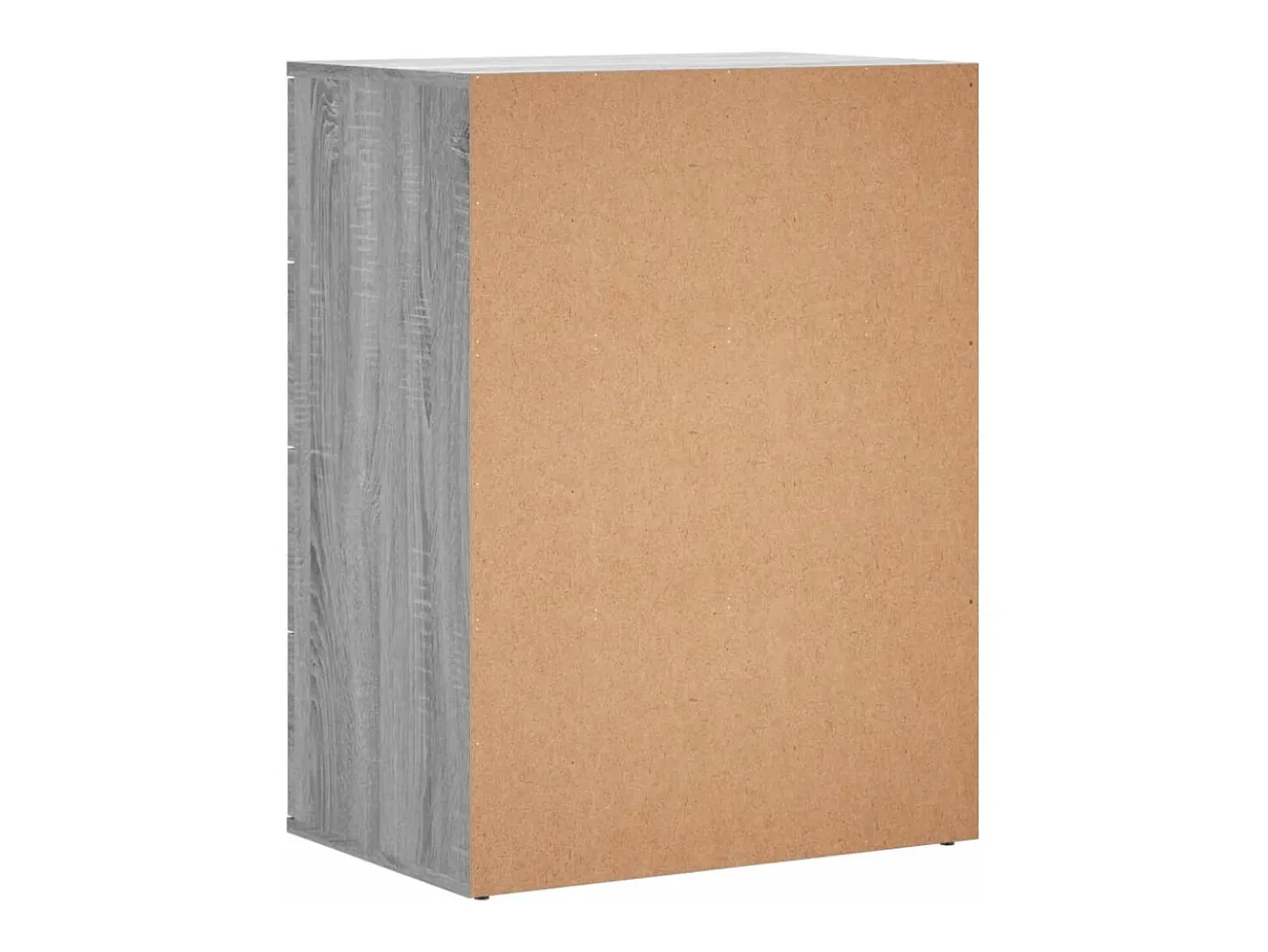 Aparadores 2 piezas gris sonoma 60x39x80 cm madera de ingeniería