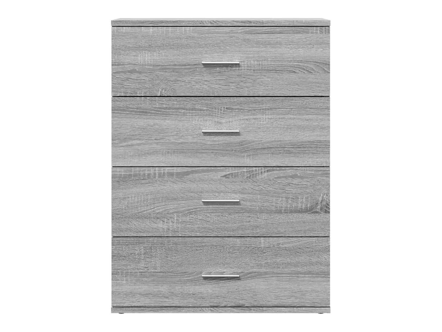 Aparadores 2 piezas gris sonoma 60x39x80 cm madera de ingeniería