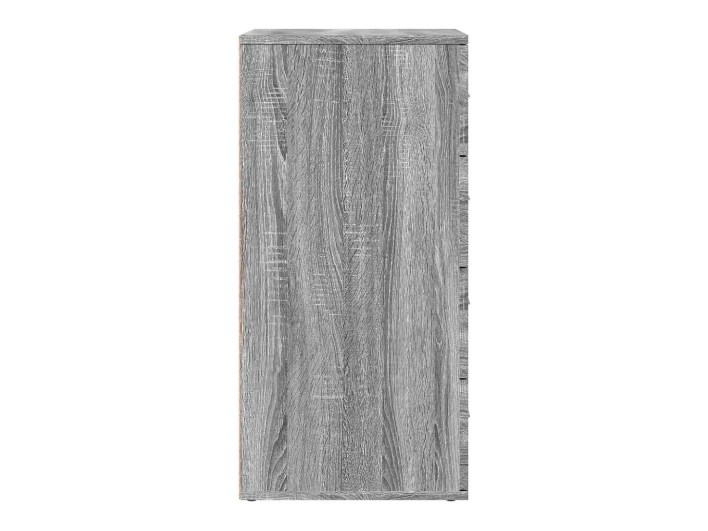 Aparadores 2 piezas gris sonoma 60x39x80 cm madera de ingeniería