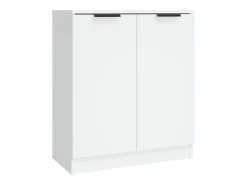 Aparadores 3 piezas madera contrachapada blanco