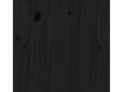 Aparadores 2 piezas negro 40x35x80 cm madera maciza de pino