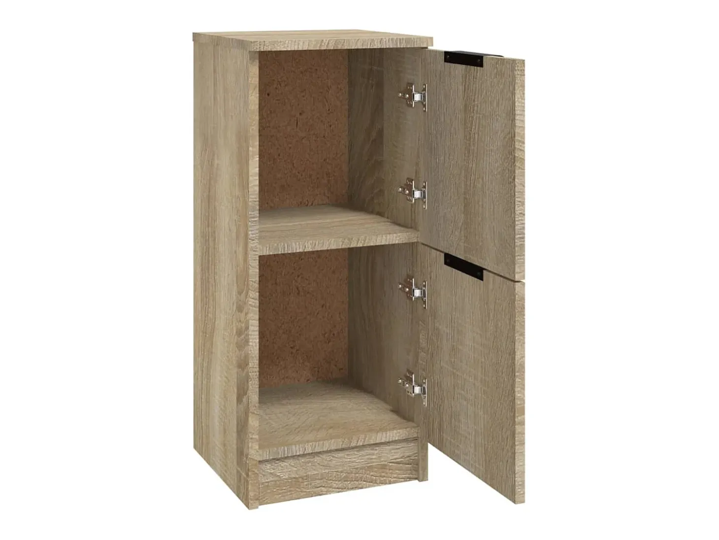 Aparadores 2 piezas Roble Sonoma 30x30x70 cm Madera de ingeniería