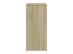 Aparadores 2 piezas roble sonoma 60x31x70 cm madera de ingeniería