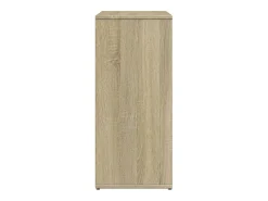 Aparadores 2 piezas roble sonoma 60x31x70 cm madera de ingeniería