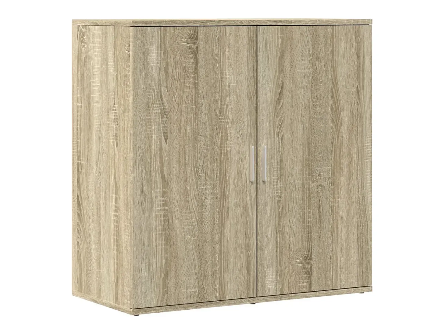 Aparadores 2 piezas roble sonoma 79x38x80 cm madera de ingeniería