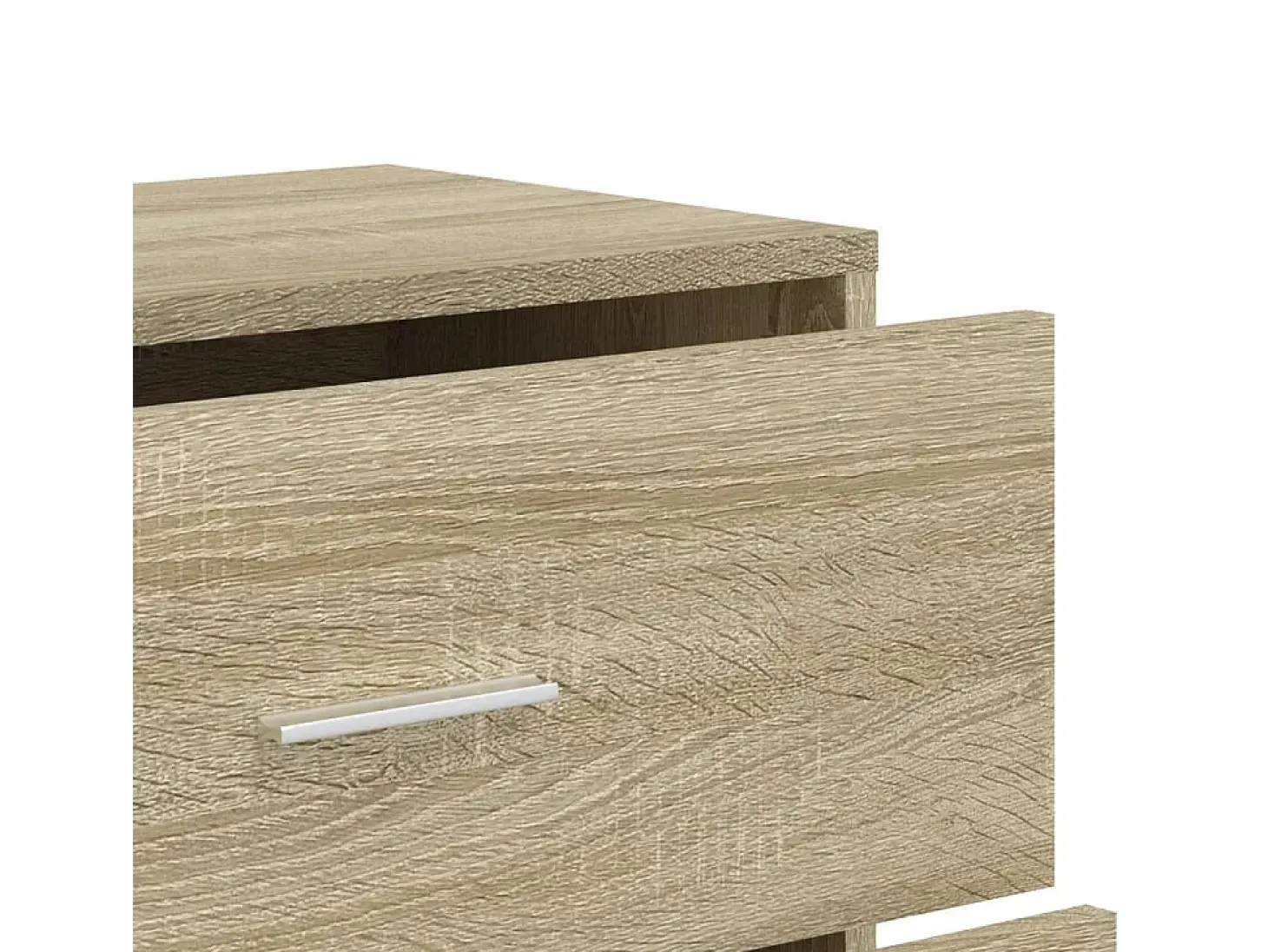 Aparadores 2 piezas roble sonoma 60x31x84 cm madera de ingeniería