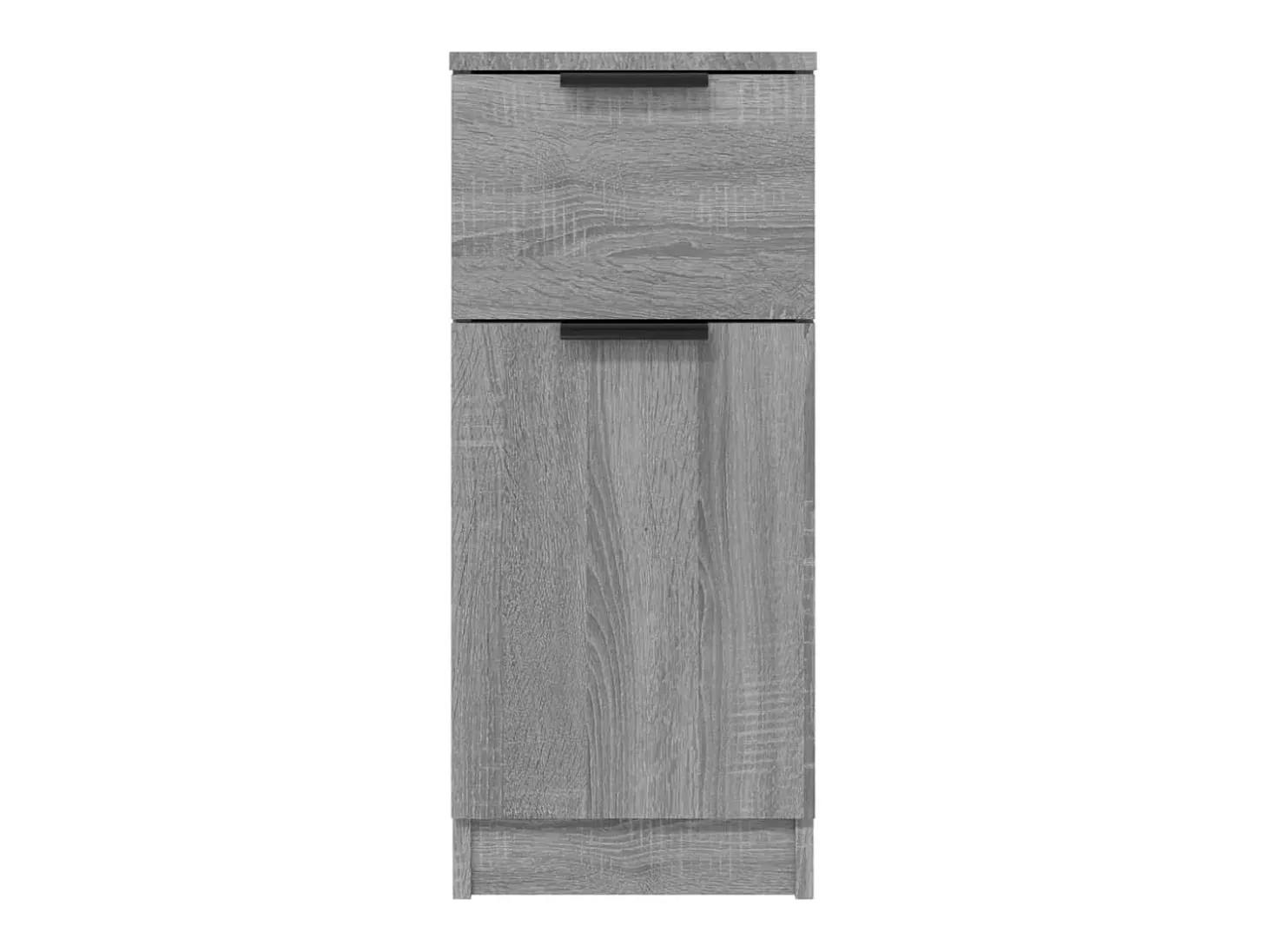 Aparadores 2 piezas Sonoma gris 30x30x70 cm Madera de ingeniería