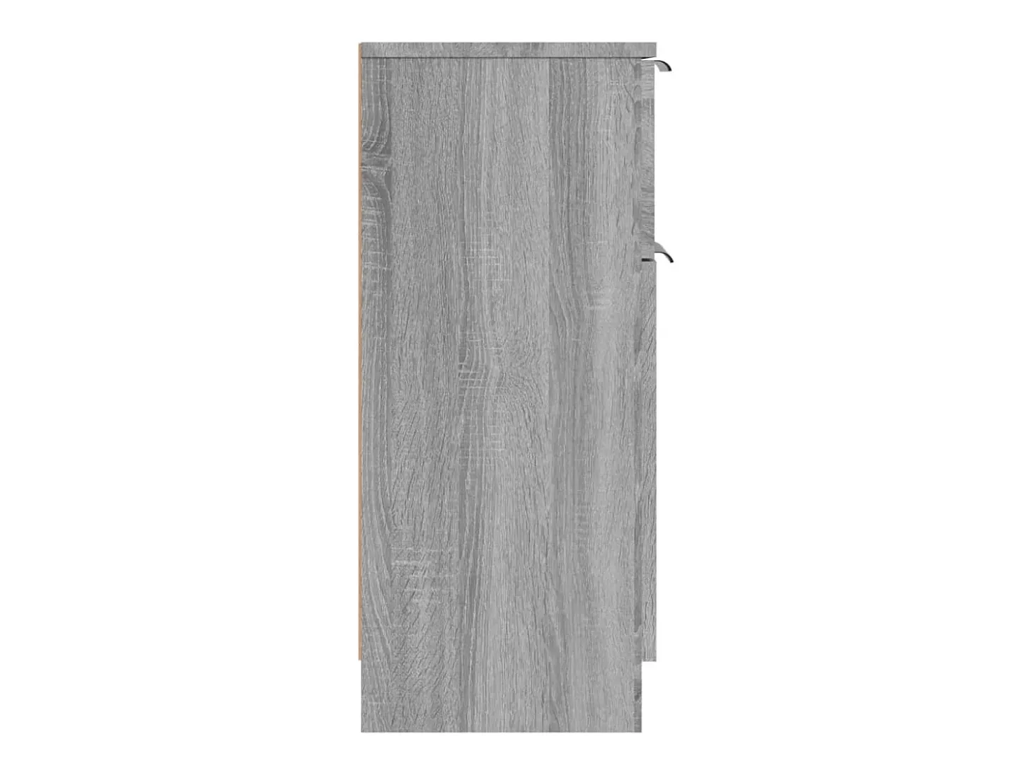 Aparadores 2 piezas Sonoma gris 30x30x70 cm Madera de ingeniería