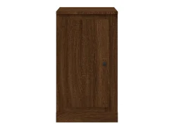 Aparadores 2 uds madera color marrón roble 37,5x35,5x67,5 cm