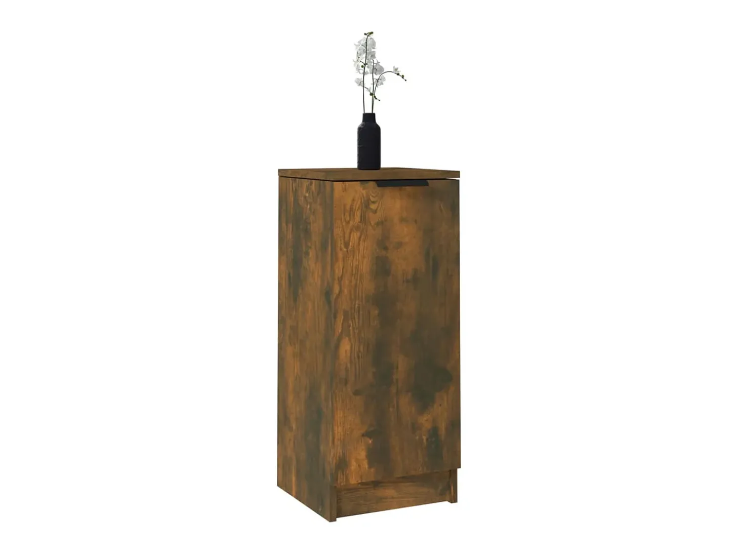Aparadores 2 uds madera contrachapada roble ahumado 30x30x70 cm ES15622