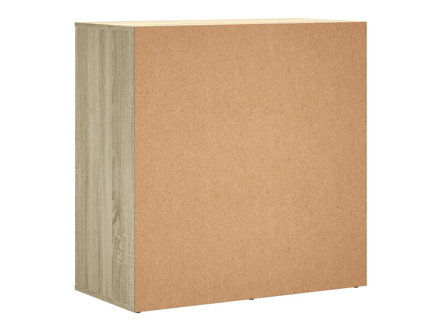Aparadores 2 uds madera de ingeniería roble Sonoma 79x38x80 cm