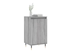 Aparadores 2 uds madera de ingeniería gris Sonoma 40x35x70 cm ES18644