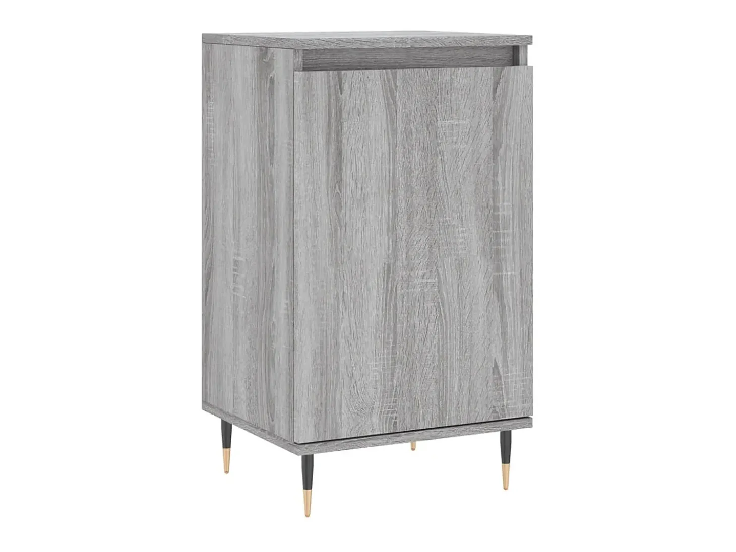 Aparadores 2 uds madera de ingeniería gris Sonoma 40x35x70 cm ES18644