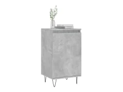 Aparadores 2 uds madera de ingeniería gris hormigón 40x35x70 cm ES99812