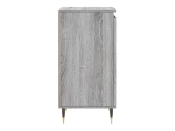 Aparadores 2 uds madera de ingeniería gris Sonoma 40x35x70 cm