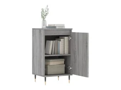 Aparadores 2 uds madera de ingeniería gris Sonoma 40x35x70 cm