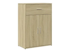 Aparadores 2 uds madera de ingeniería roble Sonoma 60x30x84 cm ES398986