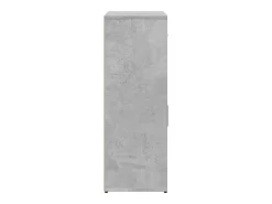 Aparadores 2 uds madera de ingeniería gris hormigón 60x30x84 cm
